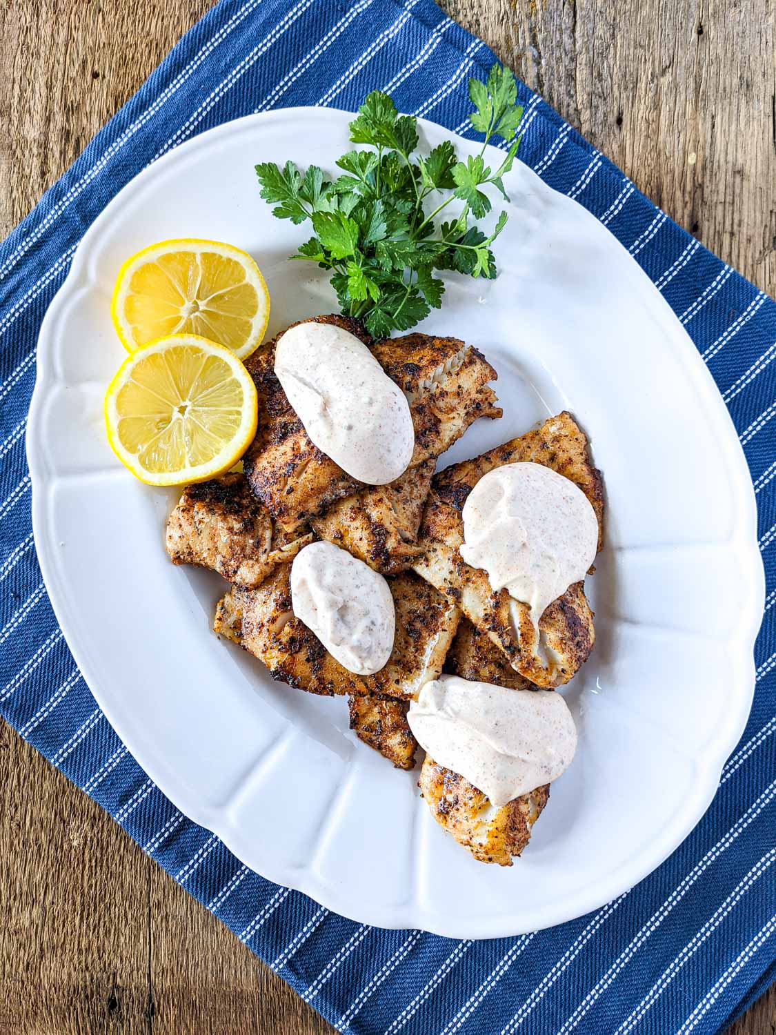 Spice Rubbed Walleye
– CJ Katz Cookbook