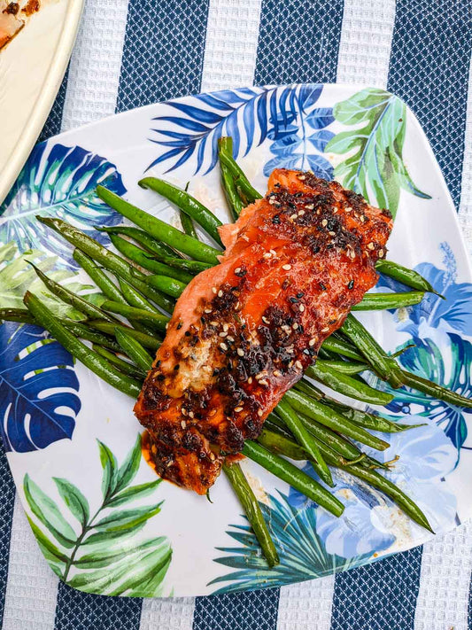Steelhead Trout with Asian Glaze