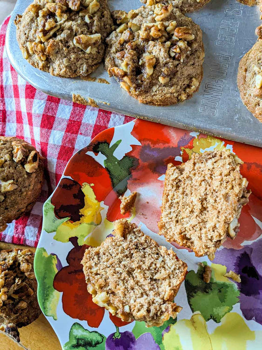 Apple Cider High Fibre Muffins