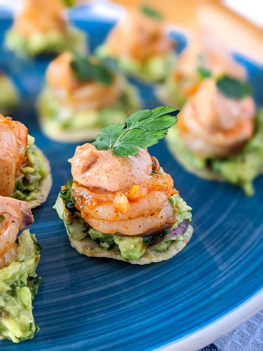 Mini Shrimp Tostadas