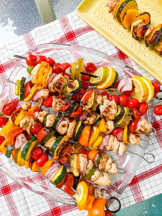 BBQ Chicken Kebabs