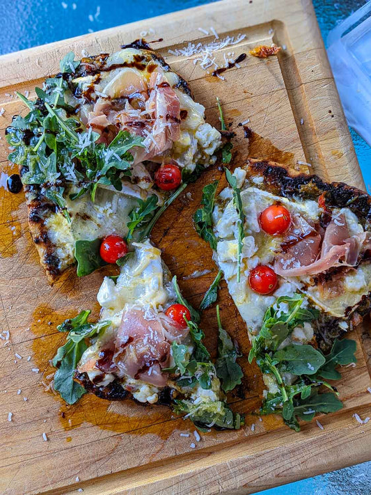 Grilled Cheese Flatbread Pizza