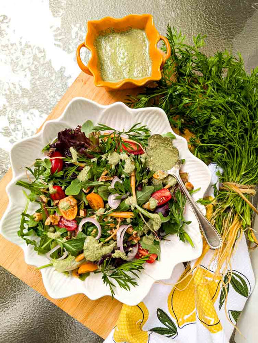 Carrot Top Vinaigrette